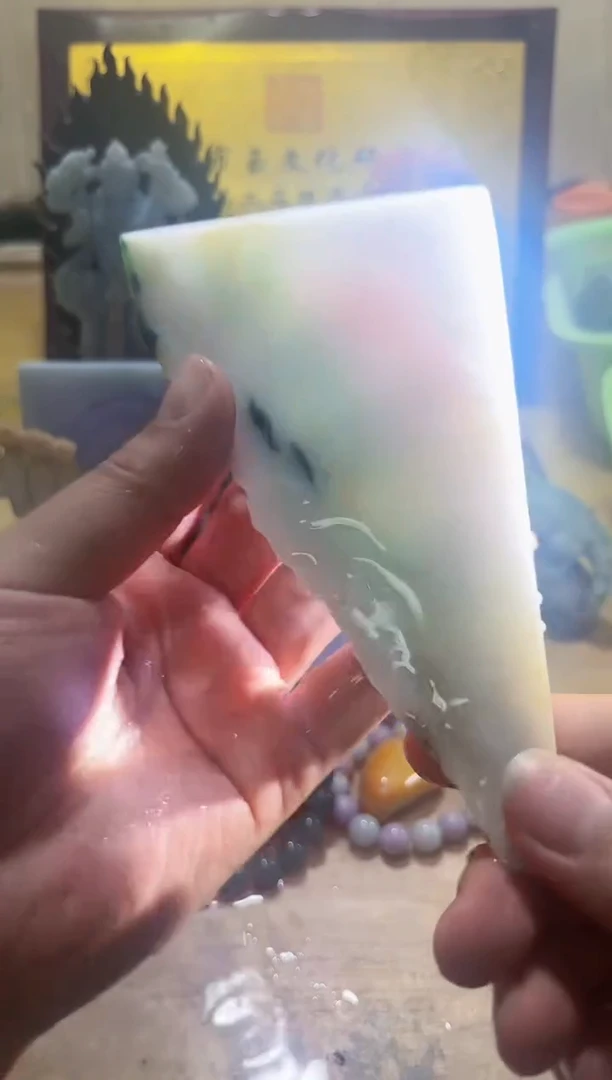 未镶嵌挂件翡翠A货常星6075