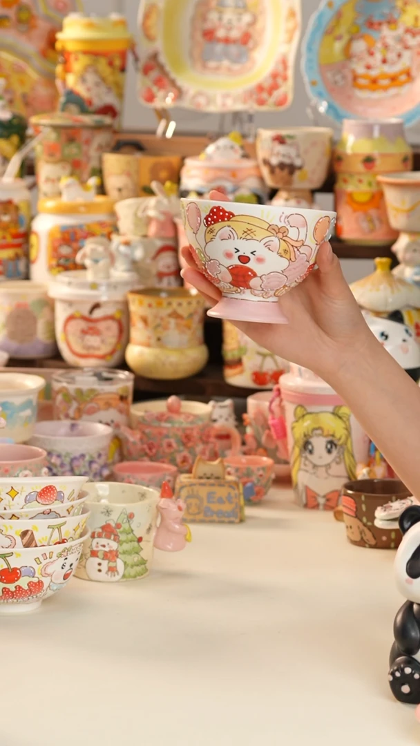 其他陶景德镇釉下彩手绘设计师款陶瓷