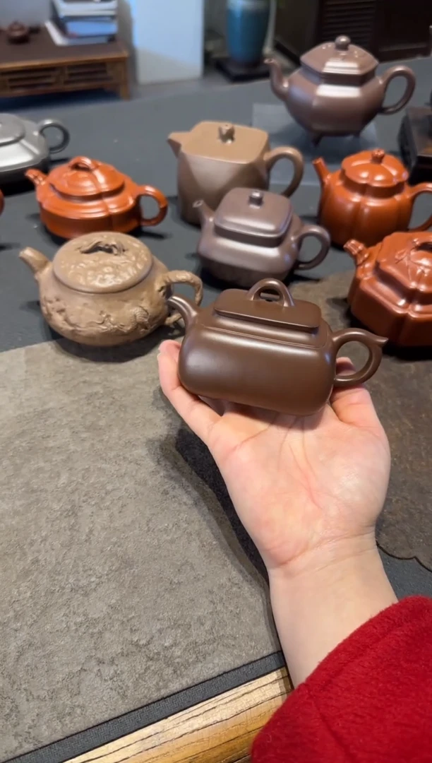 【闪购商品】紫砂茶壶长四方 紫砂壶