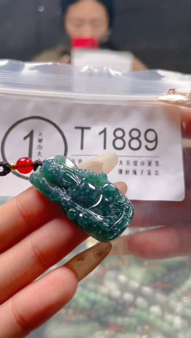 【闪购商品】翡翠颈饰未镶嵌/T/翡翠A货一图一物