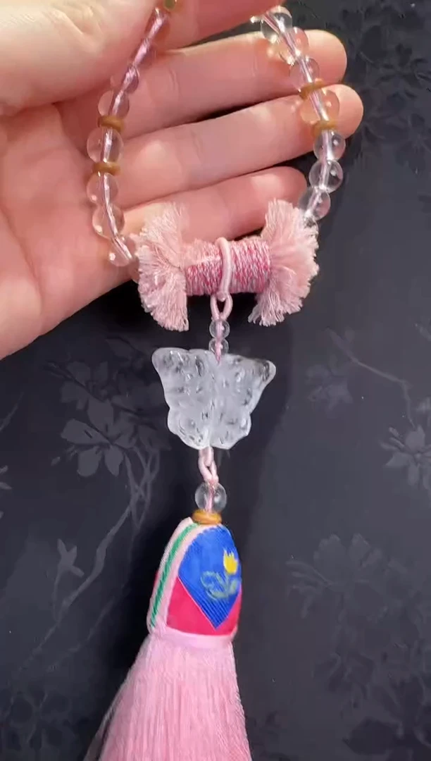 未镶嵌手绳水晶蝴蝶