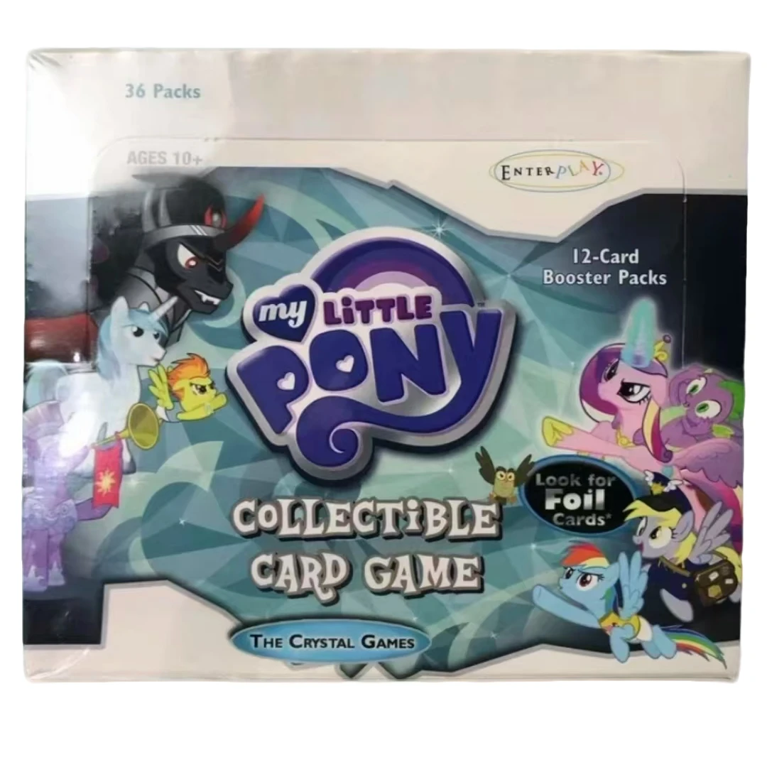 小马宝莉美版水晶游戏盲盒卡牌