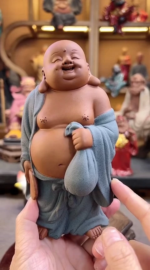 紫砂茶宠器闵茶宠摆件