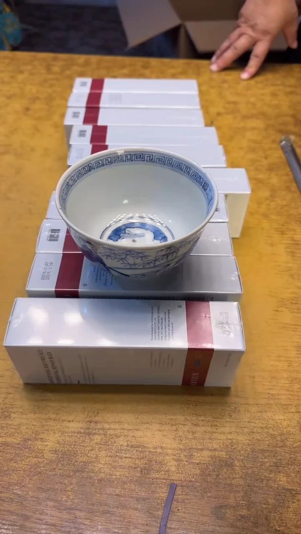 瓷器瓷器瑕疵破破115澳膜十件碗