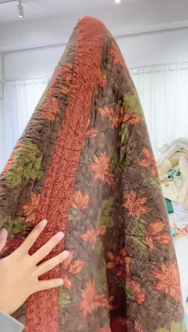 棉130*150纯棉床盖33号微瑕