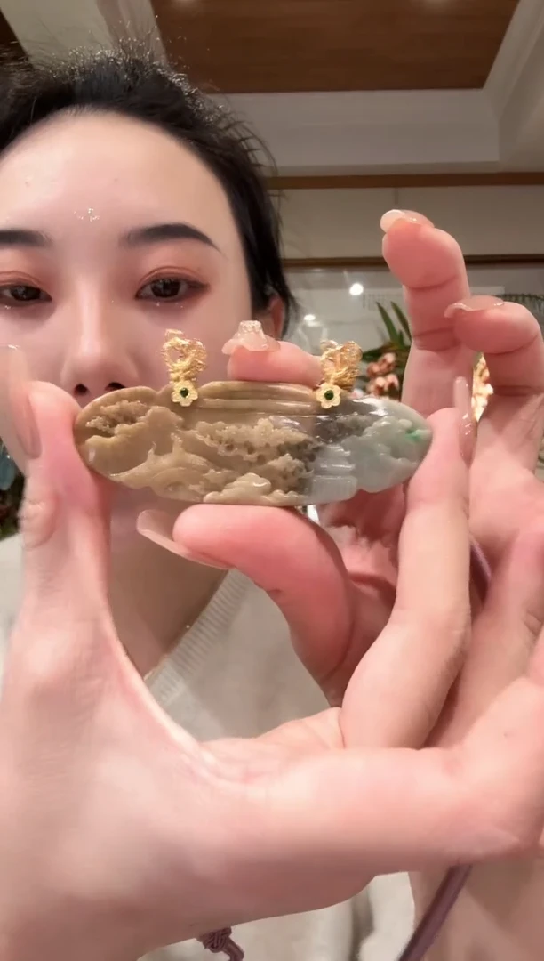 【闪购商品】翡翠颈饰未镶嵌国风