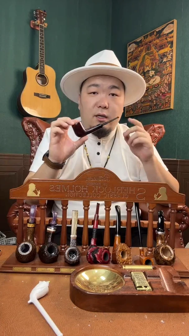 石楠木木雕款意大利进口石楠木烟斗