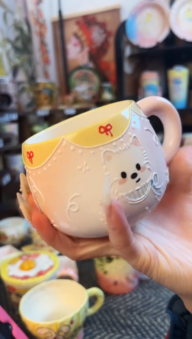 景德镇设计款手绘杯杯