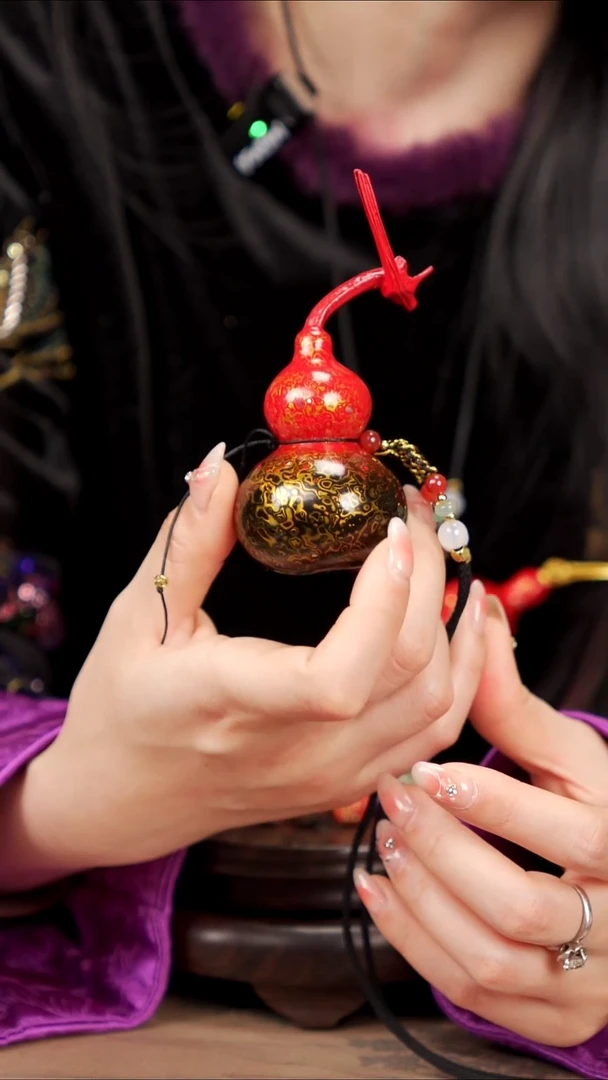 【闪购商品】60易林大漆脖挂小葫芦----138