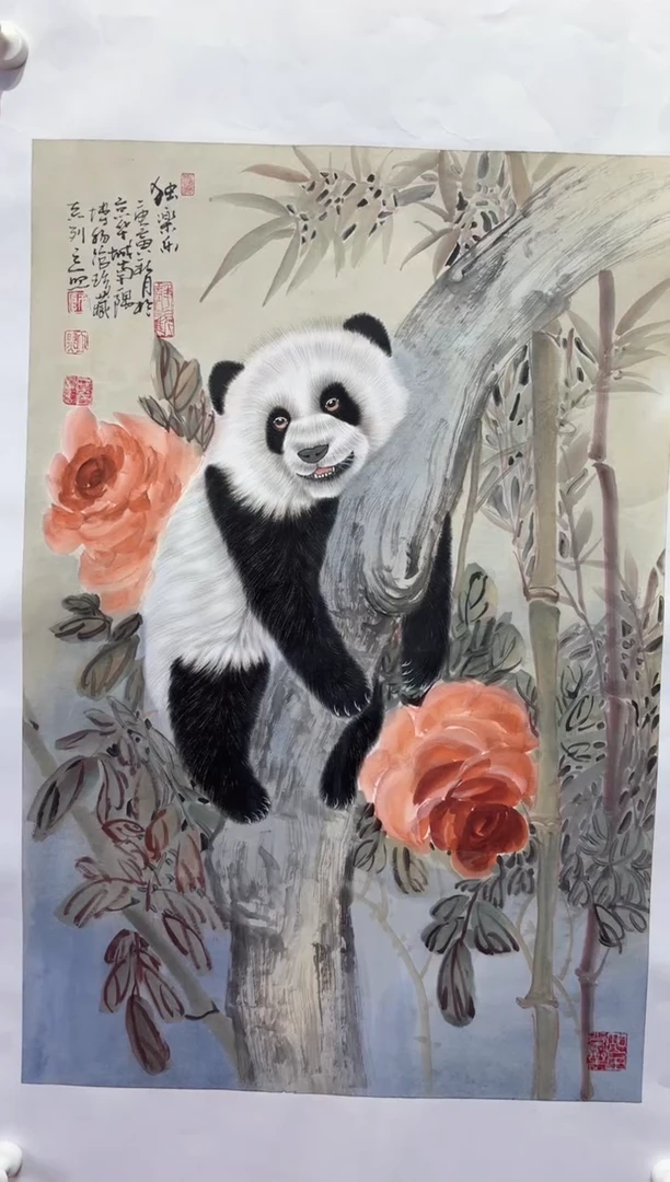 国画师立照老师国画作品