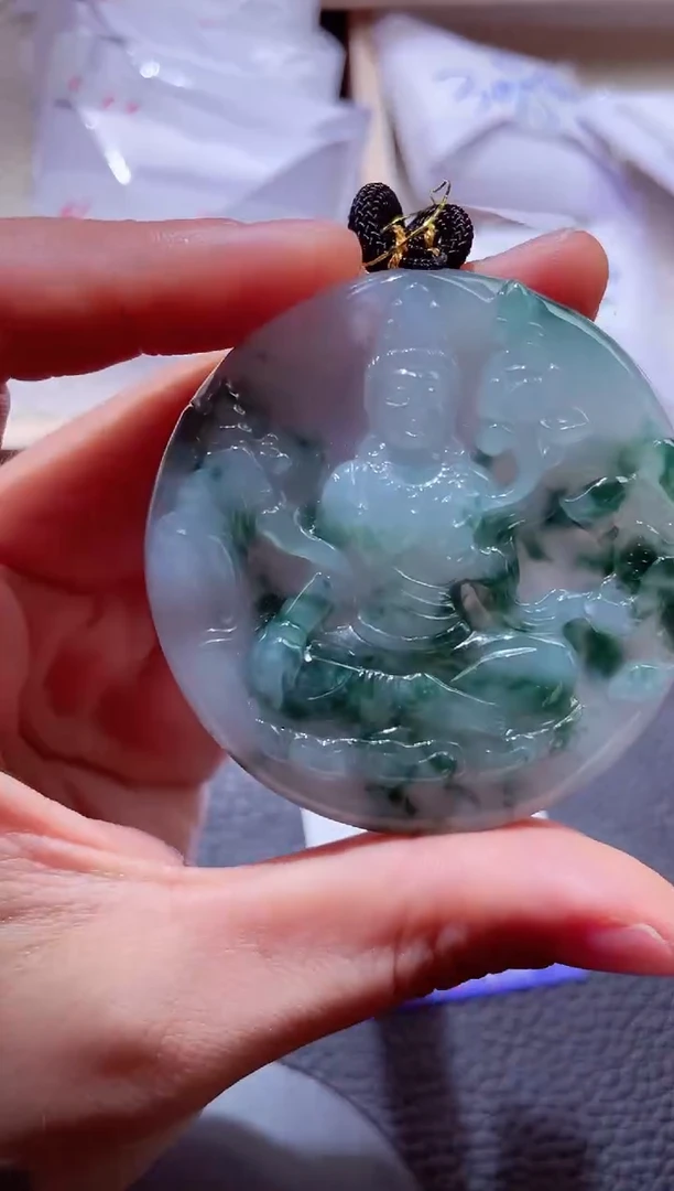 颈饰未镶嵌翡翠00008989大势至