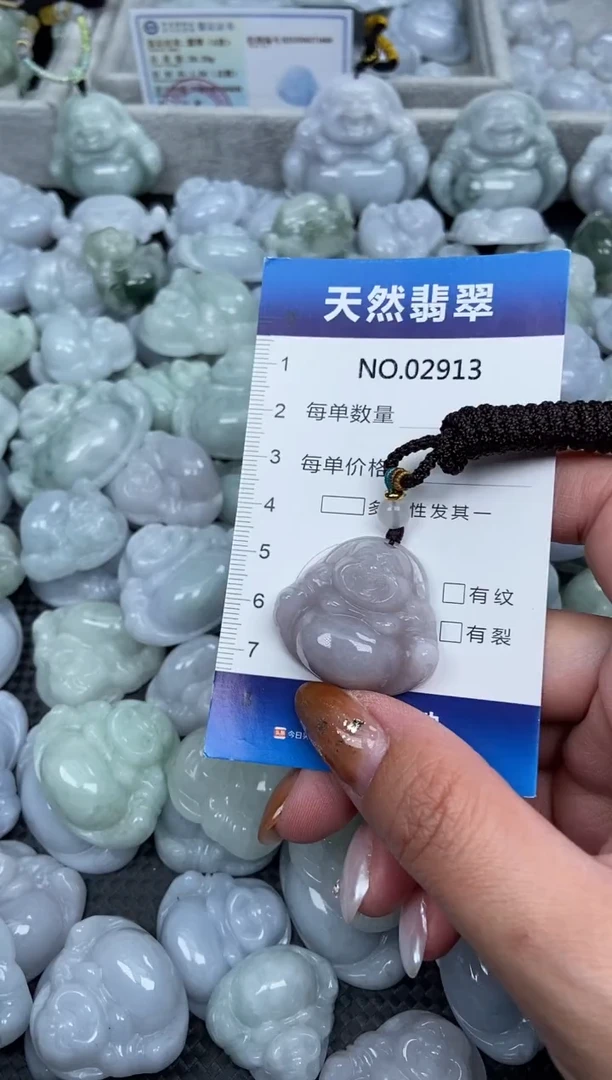 颈饰未镶嵌翡翠纯天然A货翡翠2913