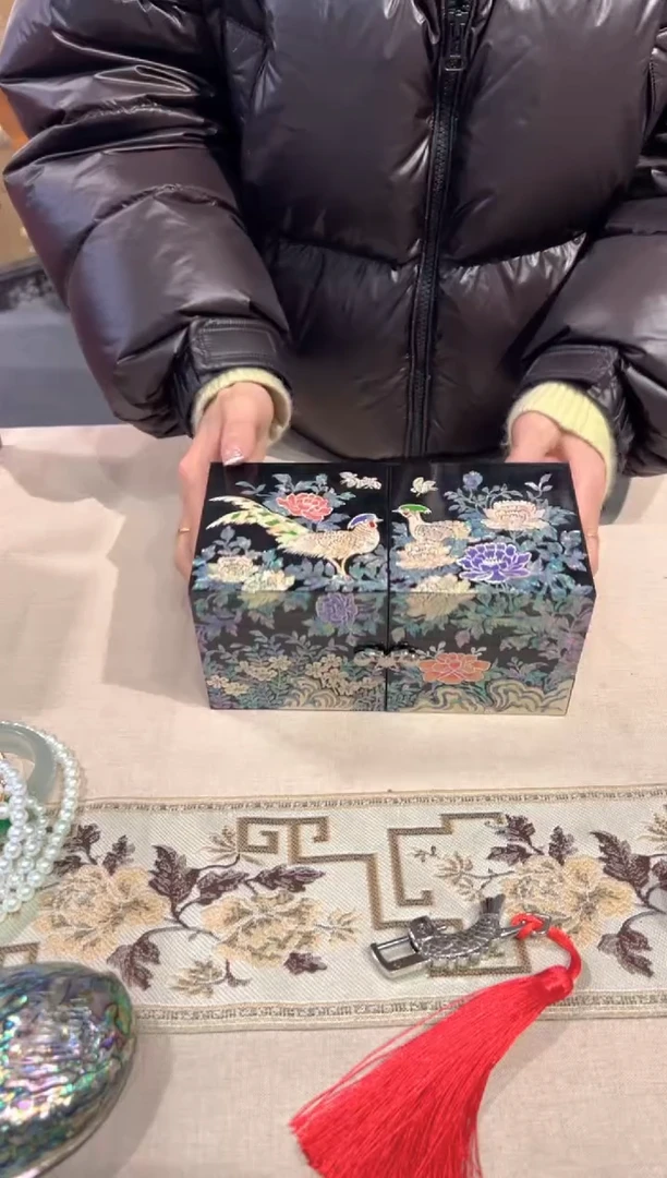 【闪购商品】样品不退换弘贝雅螺钿漆器文化馆