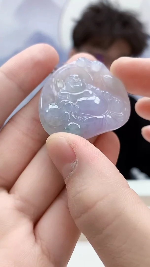 未镶嵌定制翡翠4688bb-毛货挂件14