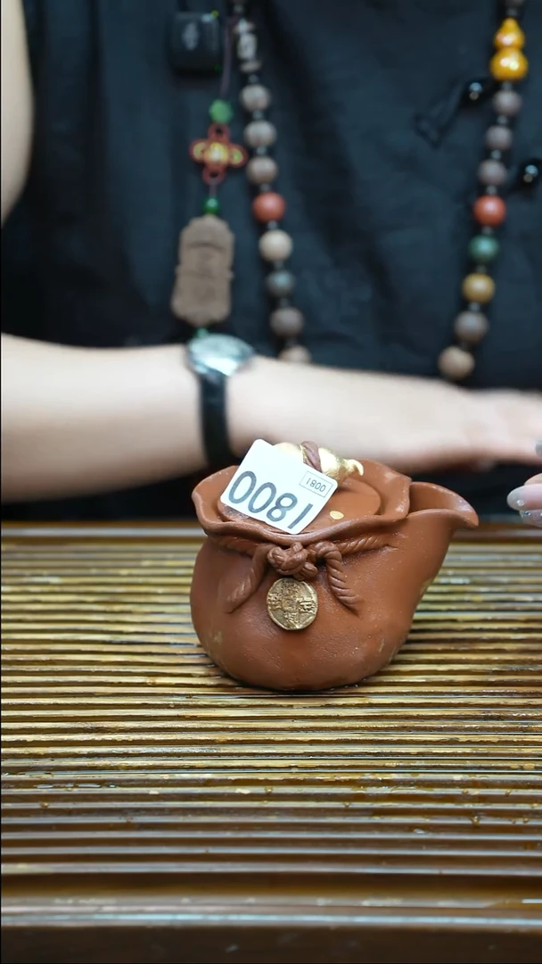万古烧粗陶手工茶具
