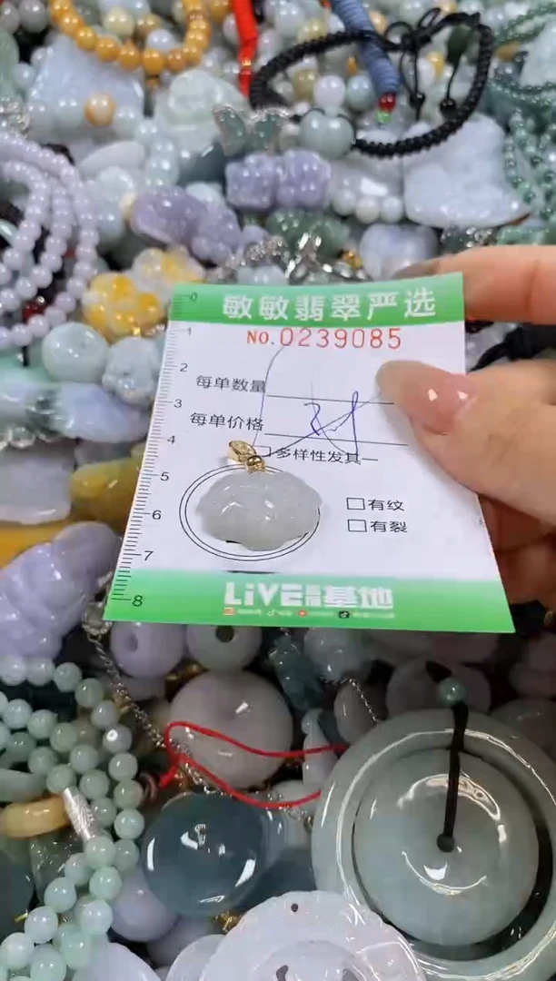 翡翠未镶嵌颈饰闪购0239085多样性发其一