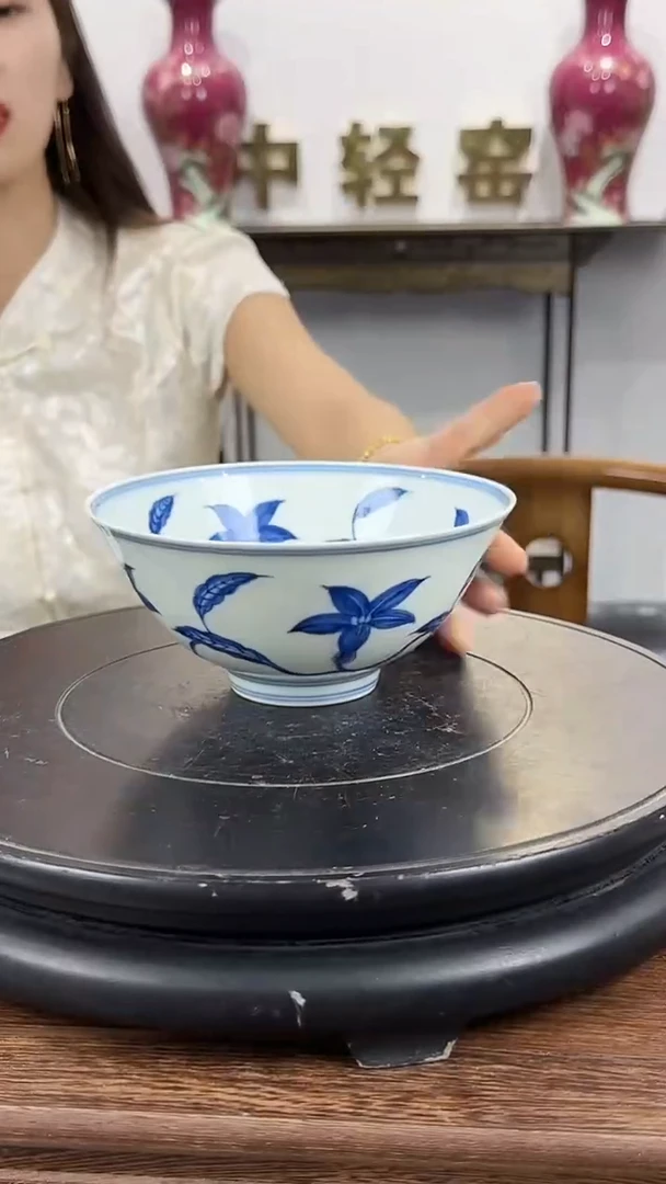 碗景德镇陶瓷手工手绘