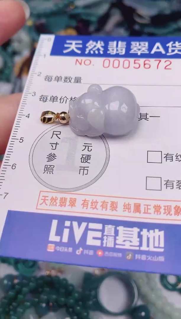 颈饰未镶嵌翡翠00005672