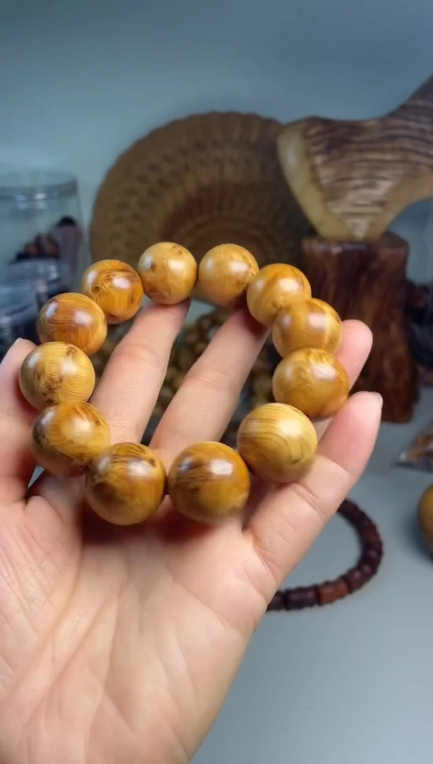 柏木（崖柏）太行崖柏瘤疤多宝2.0手串