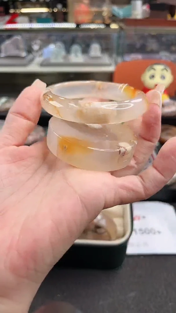 未镶嵌手镯石英质玉58圈口（赠品镯心）6593338