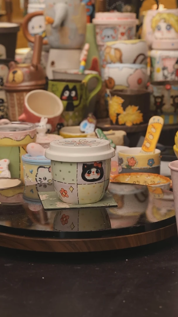 景德镇釉下彩绘设计师款式陶瓷