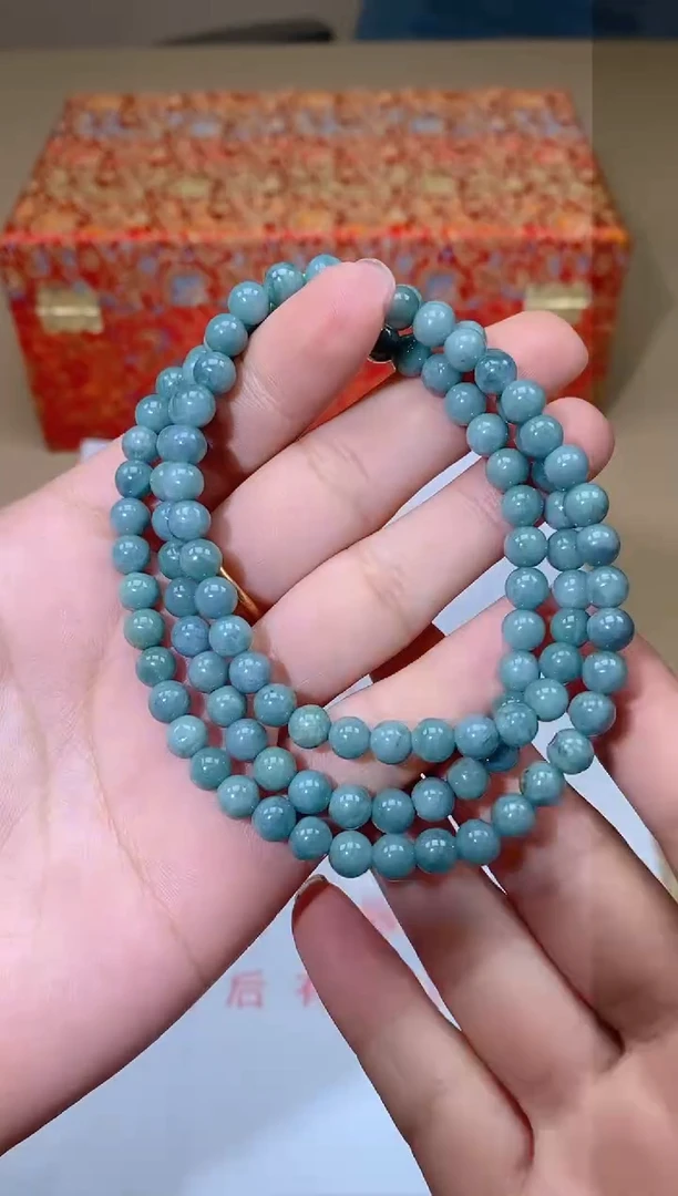 【闪购商品】翡翠颈饰未镶嵌天然A货翡翠珠链