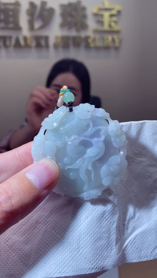 【闪购商品】翡翠颈饰未镶嵌天然A货翡翠