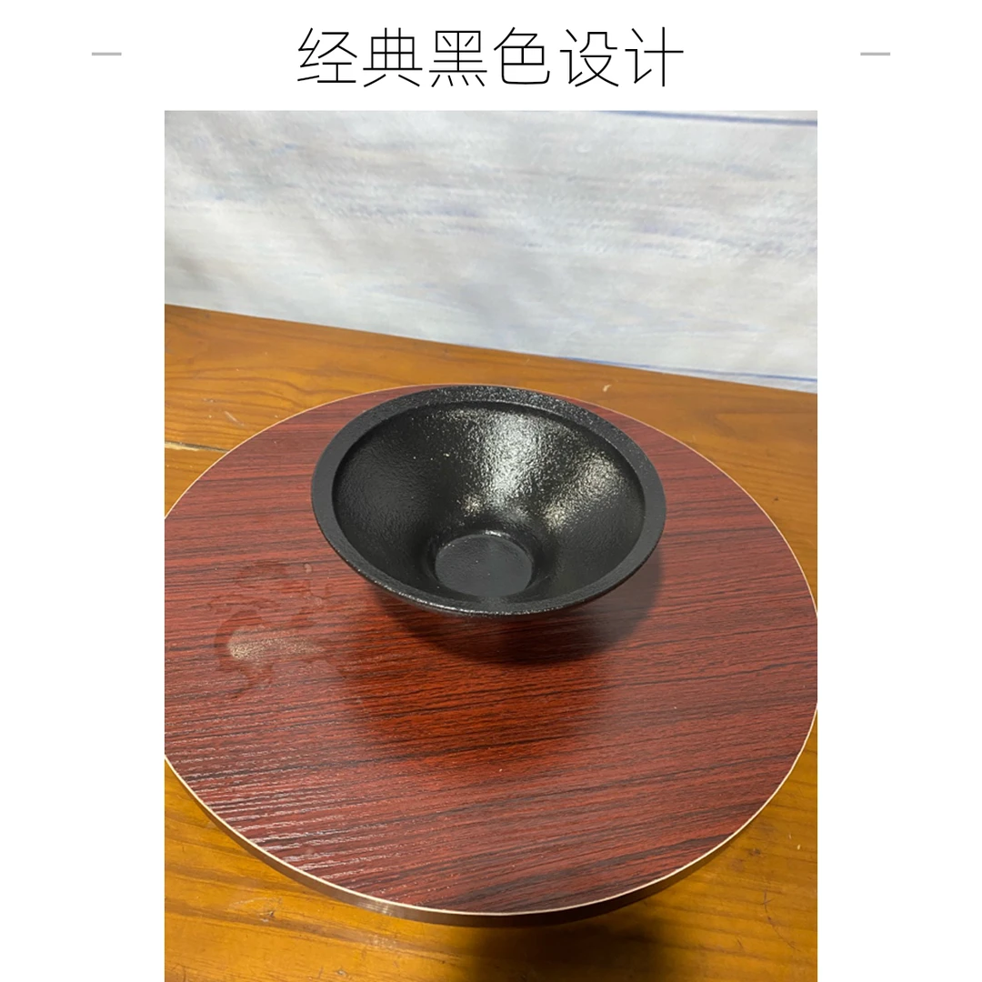 无孔苔藓球蕨类植物水仙容器禅意黑色陶瓷托盘专用花盆水培器皿