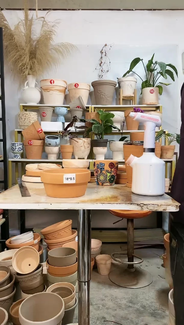 【闪购商品】红陶18*8.5红陶矮盆 1盆无托