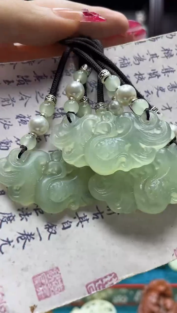 未镶嵌岫玉吊坠·多样性发*货拍一发一