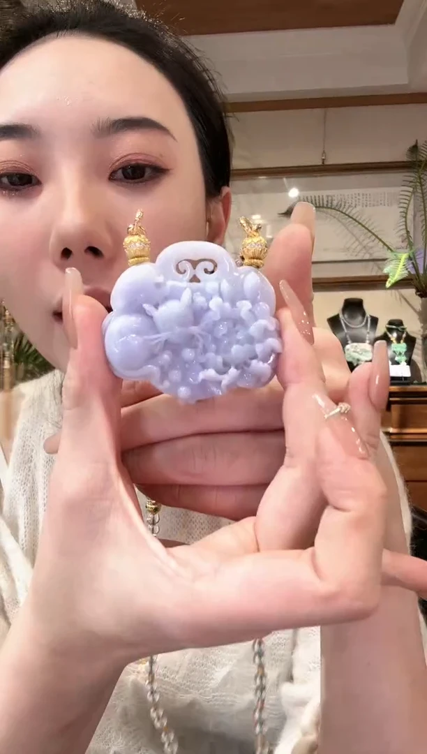 【闪购商品】翡翠颈饰未镶嵌国风