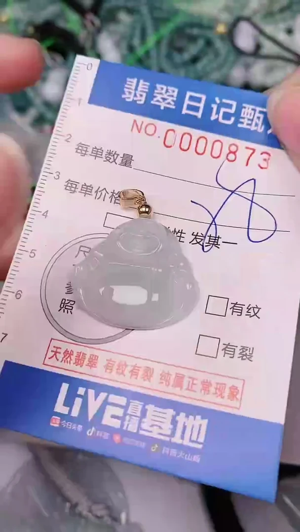 【闪购商品】翡翠颈饰未镶嵌00000873