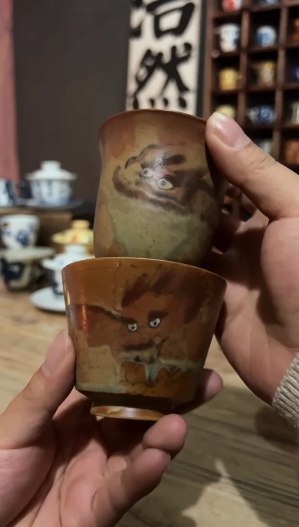 【闪购商品】观云听雨原创手绘茶具