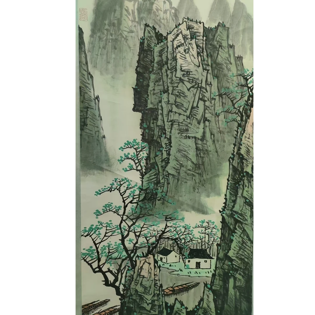 黎雄才山水立轴138/67