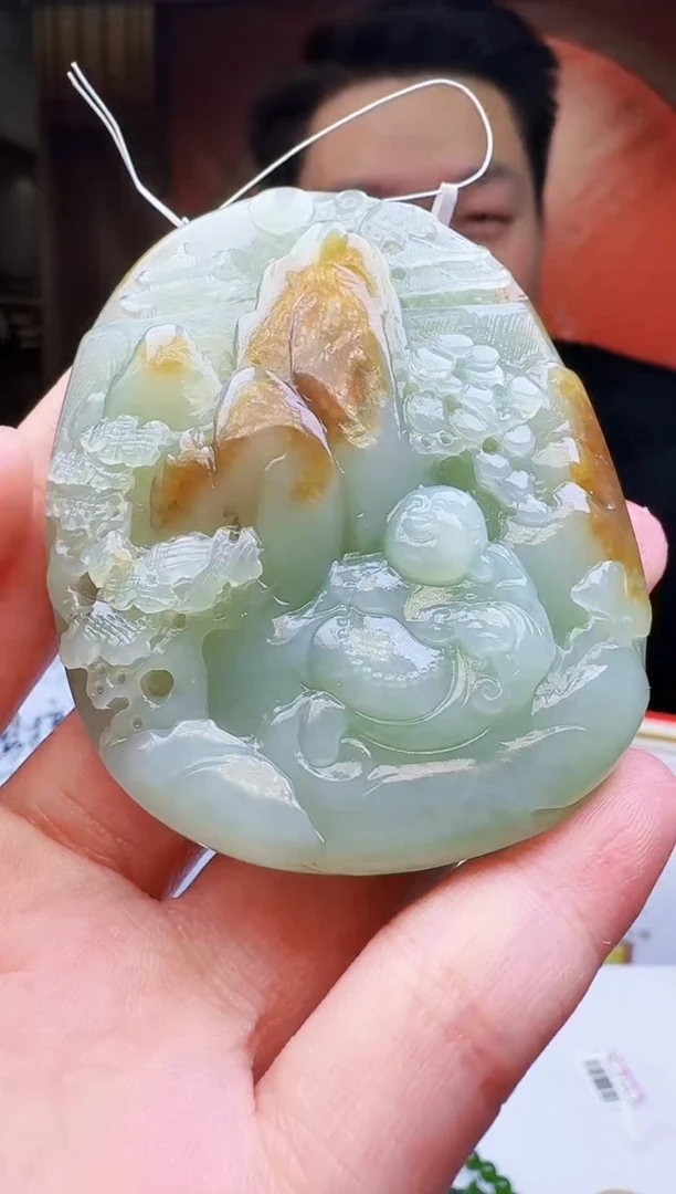 定制和田玉玉雕臻品馆天然和田玉（拍一发一）