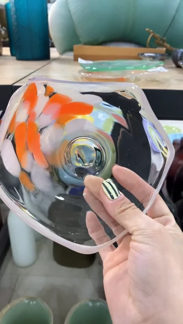 【闪购商品】琉璃慕忆家花瓶微瑕