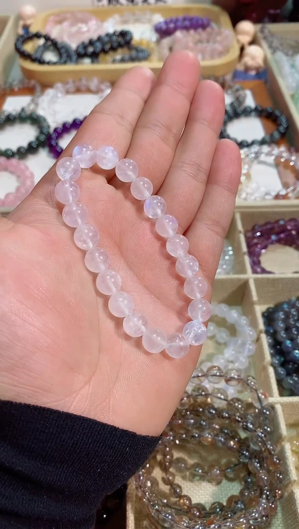 【闪购商品】月光石手链未镶嵌蓝月光9M+ (多样性发其一）