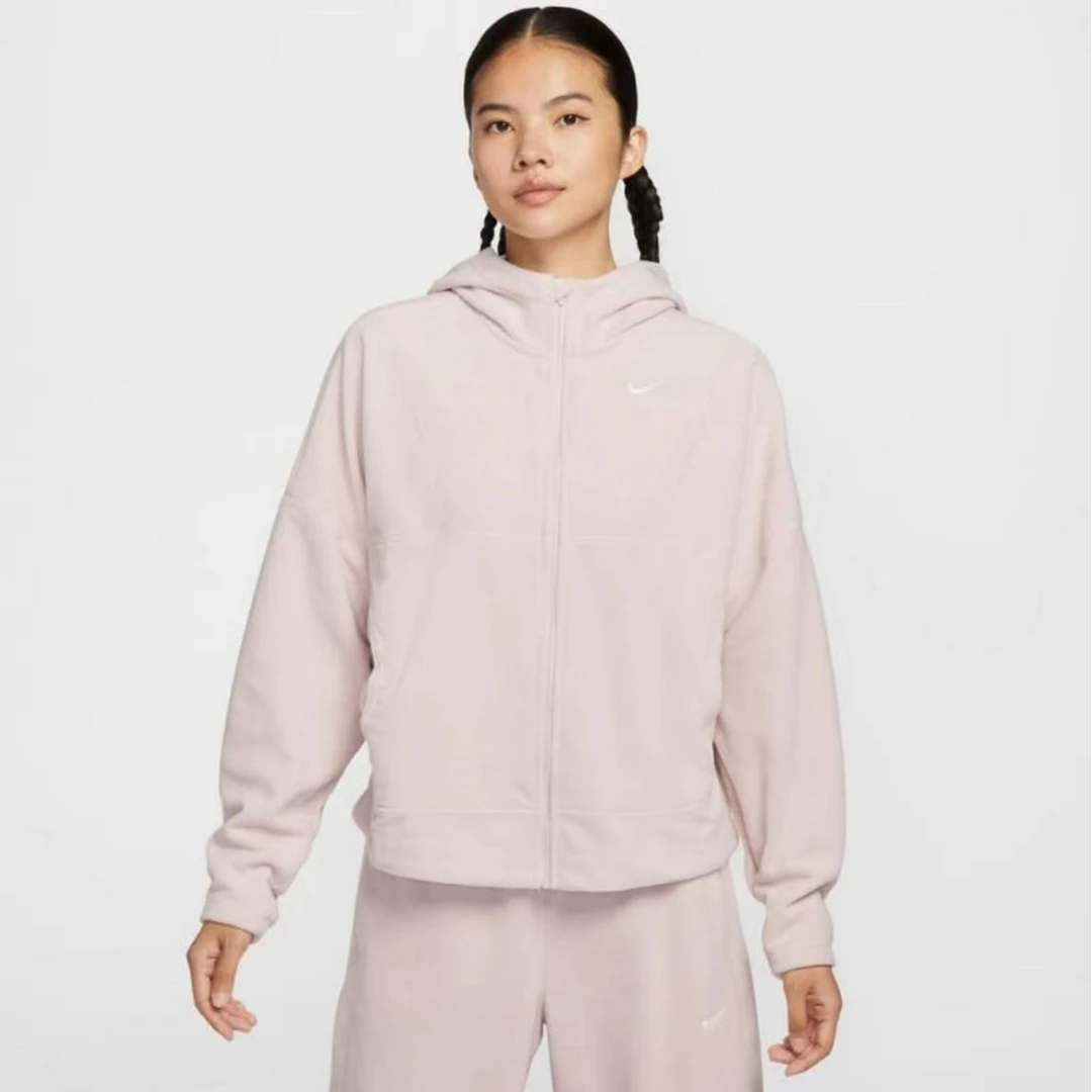 NIKE/耐克女子AS W NK ONE TF FZ TOP POLAR连帽外套HV3699-667
