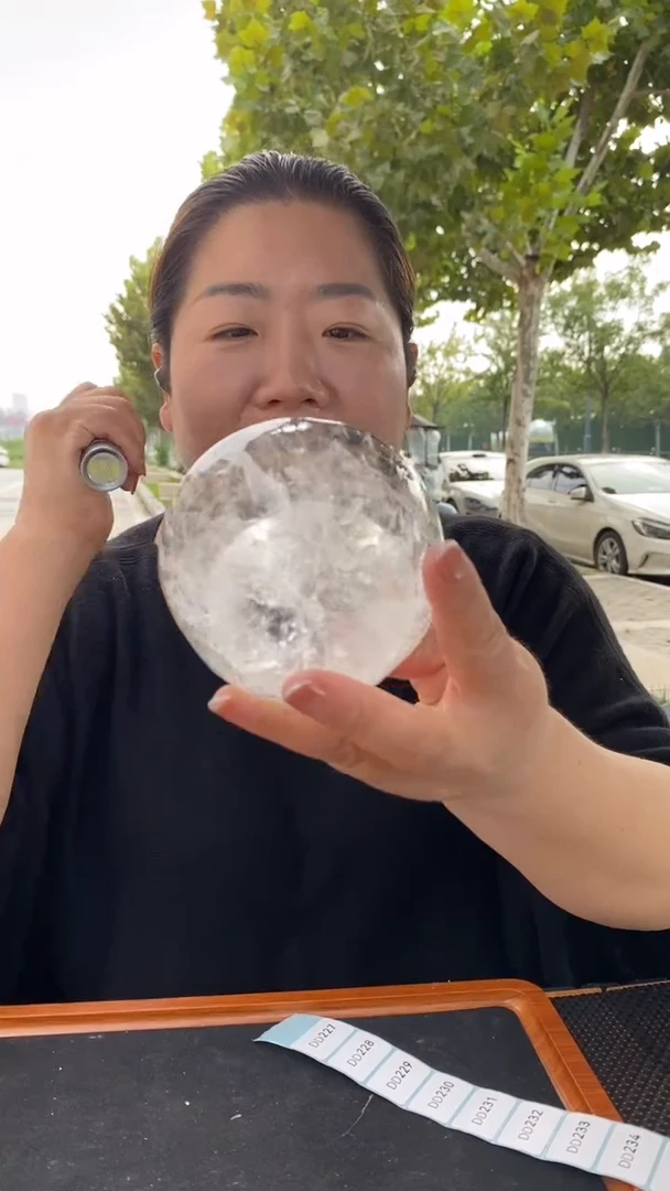未镶嵌珠宝半成品水晶白水晶碗D227