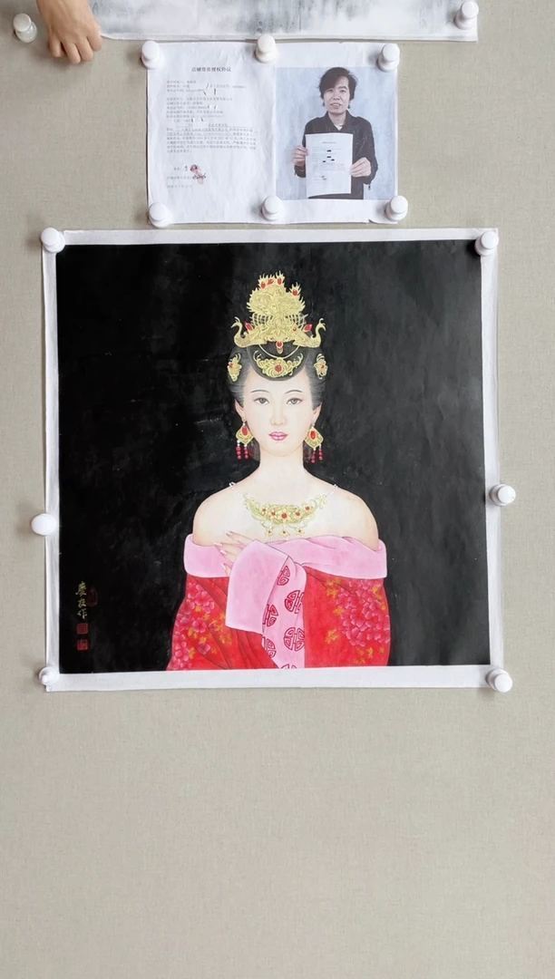 【闪购商品】国画68*68 李庆友李庆友李庆友李庆友