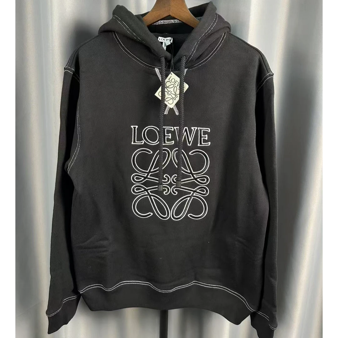 LOEWE/罗意威秋冬款连帽卫衣男士