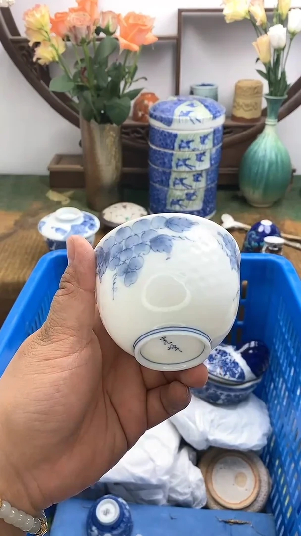 瓷片天****3回流瓷器 默认微瑕 28包邮