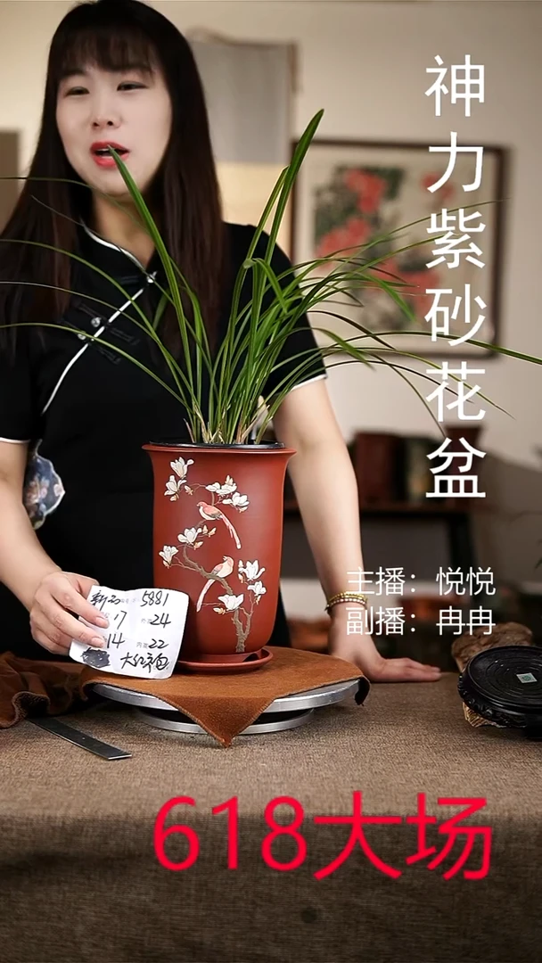 紫砂花盆紫砂花盆5881+z