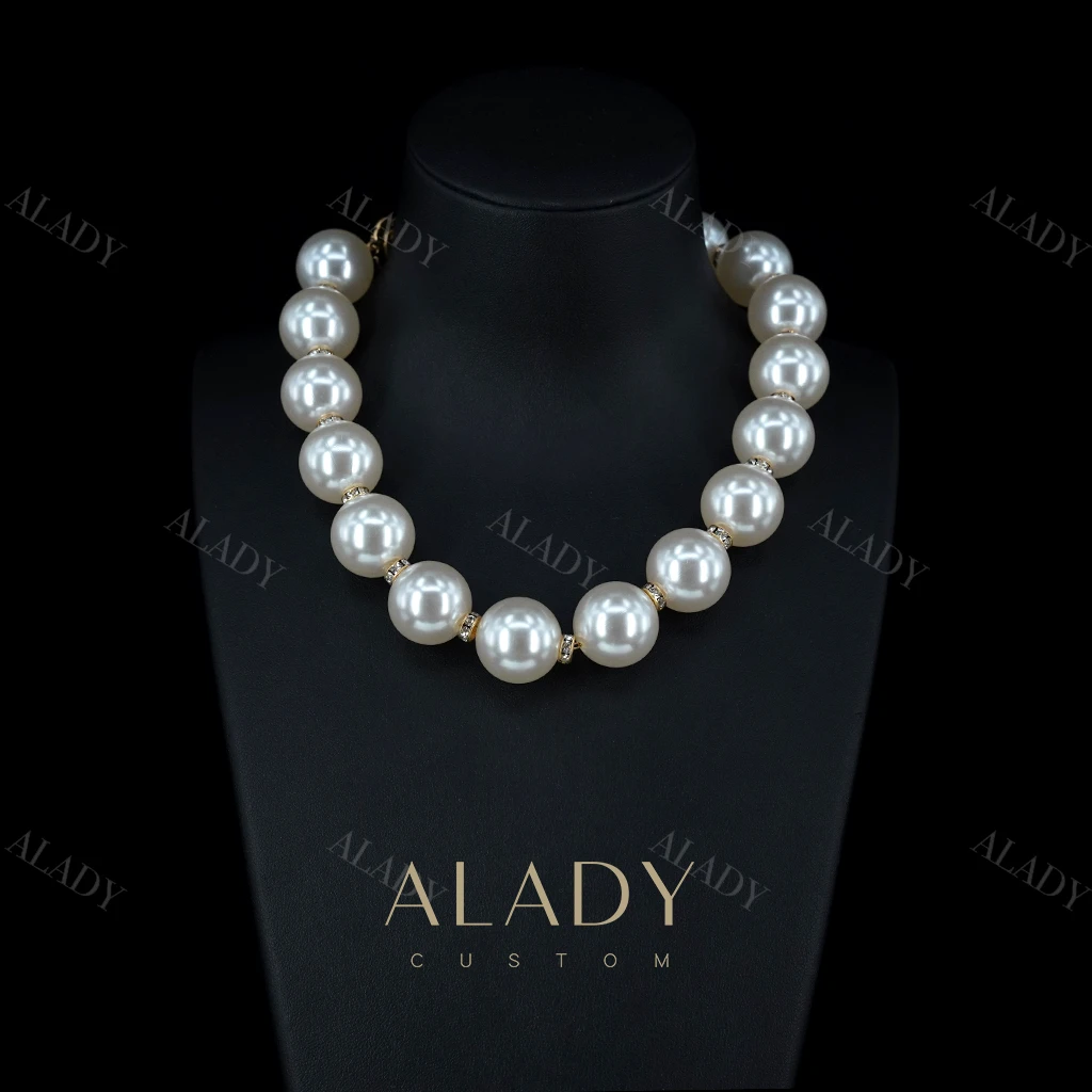 合金仿珍珠项链 【美人如珠】精致感时尚百搭珠珠款项链