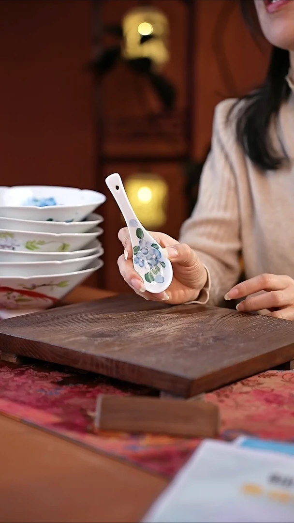 陶瓷高温釉中彩餐具