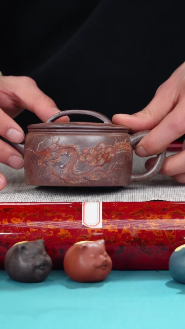 【闪购商品】紫砂茶壶34号紫砂作品...