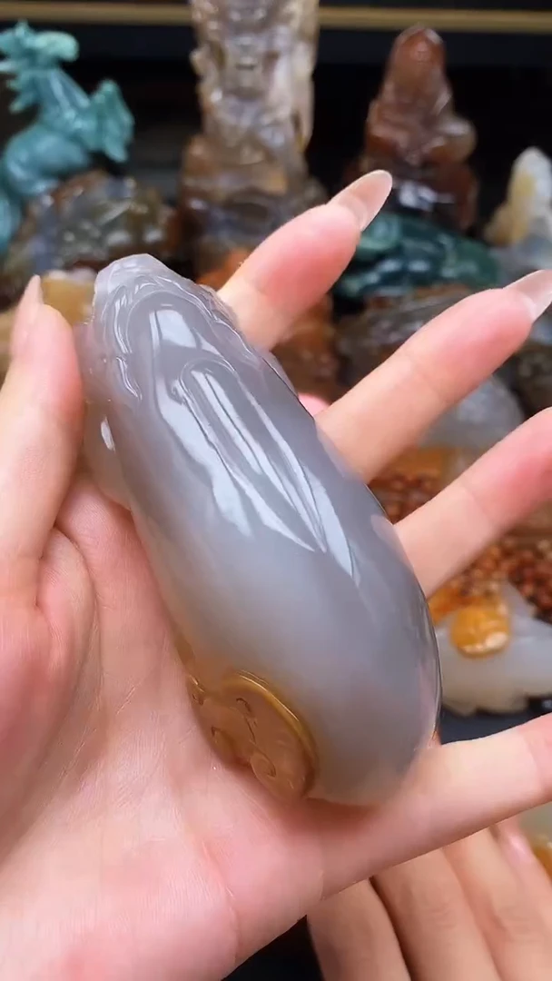 玛瑙/玉髓颈饰未镶嵌dd