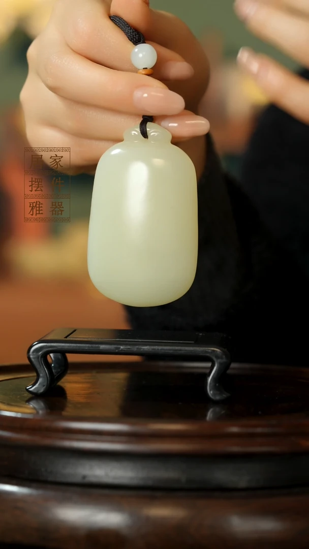 玉《如意手把》摆件