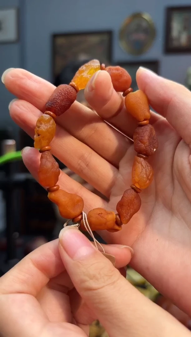 手串琥珀未镶嵌手串