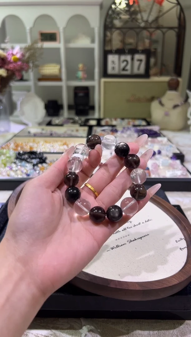 未镶嵌手链水晶天然水晶              多样性发其一